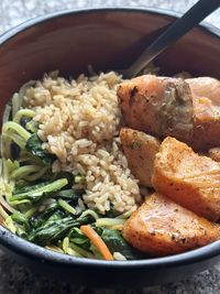 Close-up of food in bowl