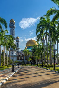 View of temple against sky