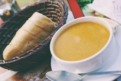 Close-up of food in bowl