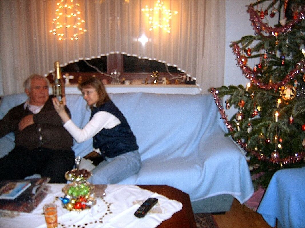 VIEW OF ILLUMINATED CHRISTMAS TREE