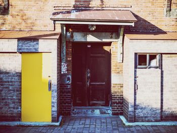 Exterior of building