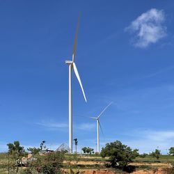 Wind turbine in phanthiet, vietnam