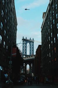Low angle view of city