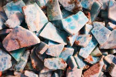 Full frame shot of stones