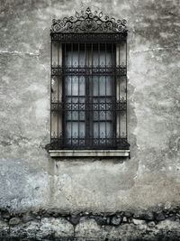 Close-up of closed door