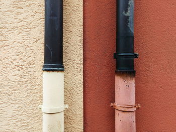 Close-up of pipes