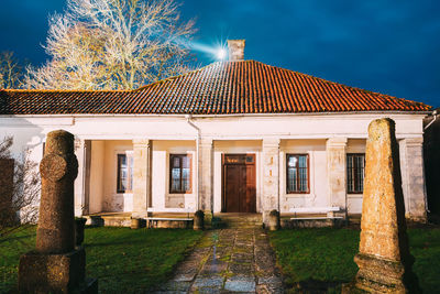 Exterior of building against sky