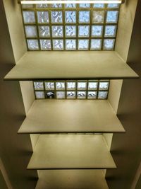 Full frame shot of skylight