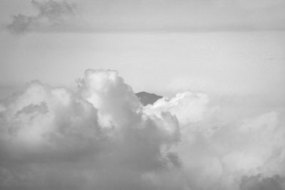 Scenic view of cloudy sky