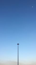 Low angle view of blue sky