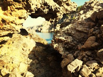 Rocks at seaside