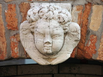 Close-up of buddha statue