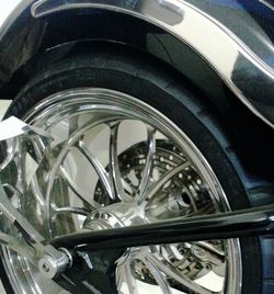 Close-up of wheel