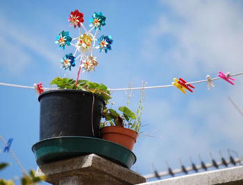 Close-up of multi colored sky