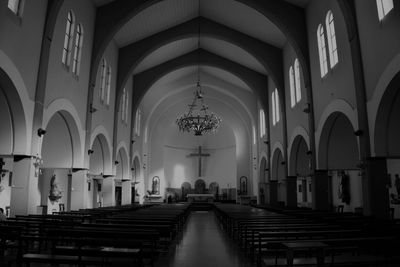 Interior of cathedral