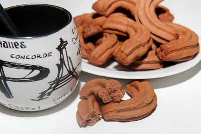 Close-up of coffee cup