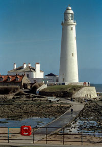 Low tide at the lighthouse