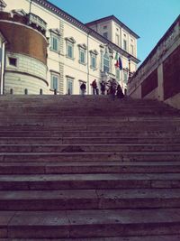 Staircase in building