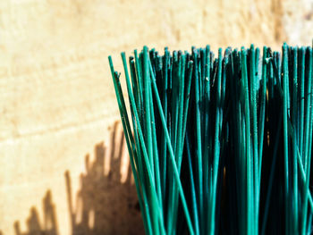 Close-up of incense