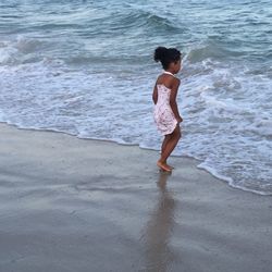 People enjoying at beach