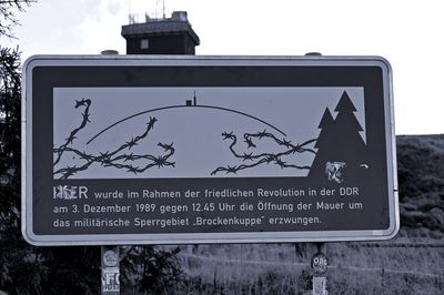 Information sign