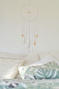 Bohemian bedroom dream catcher. sweet dreams, good spirits. boho, ethnic, luxury interior design