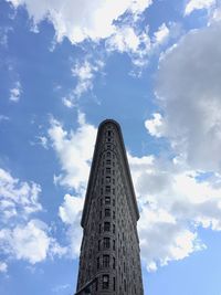 Low angle view of historic building against sky