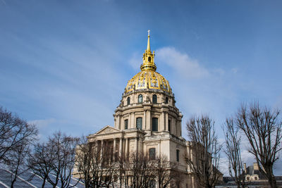 Low angle view of building against sky