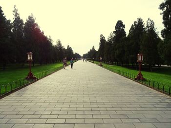 Footpath in park