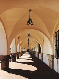 Corridor of building