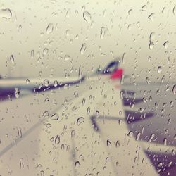 Rainy day every flight 