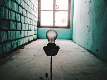 Light bulb in room