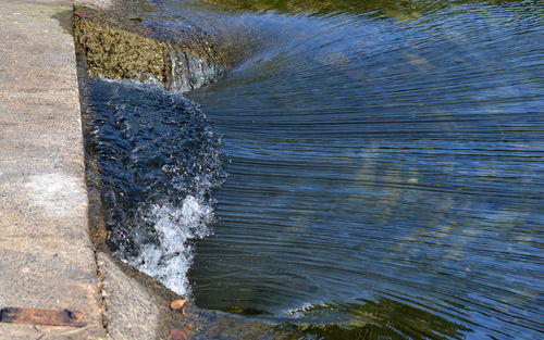 View of sea water