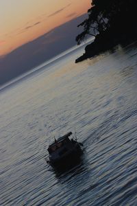 Scenic view of sky at sunset