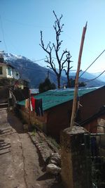 View of house against sky