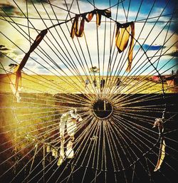 Close-up low angle view of sky