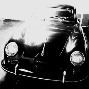 Close-up of vintage car