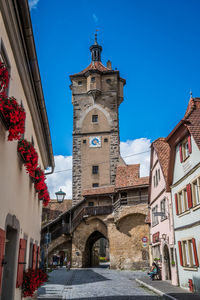 Rothenburg ob der taubern on the romantic road, germany