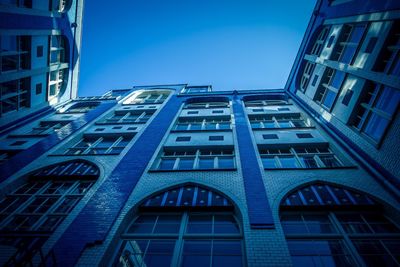 Low angle view of modern building