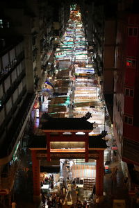 View of city street