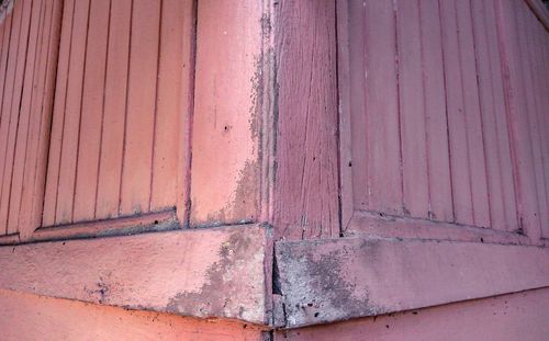 Close-up of corrugated iron
