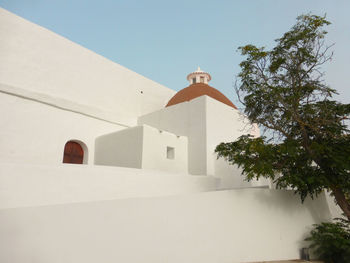 Low angle view of church