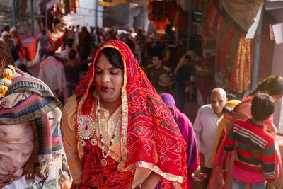 Group of people in traditional clothing