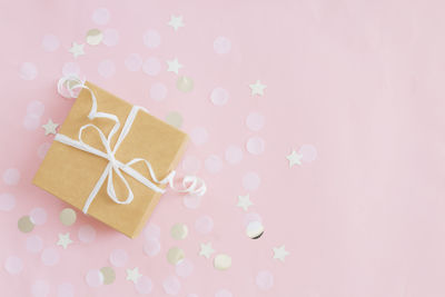 Text on paper in box