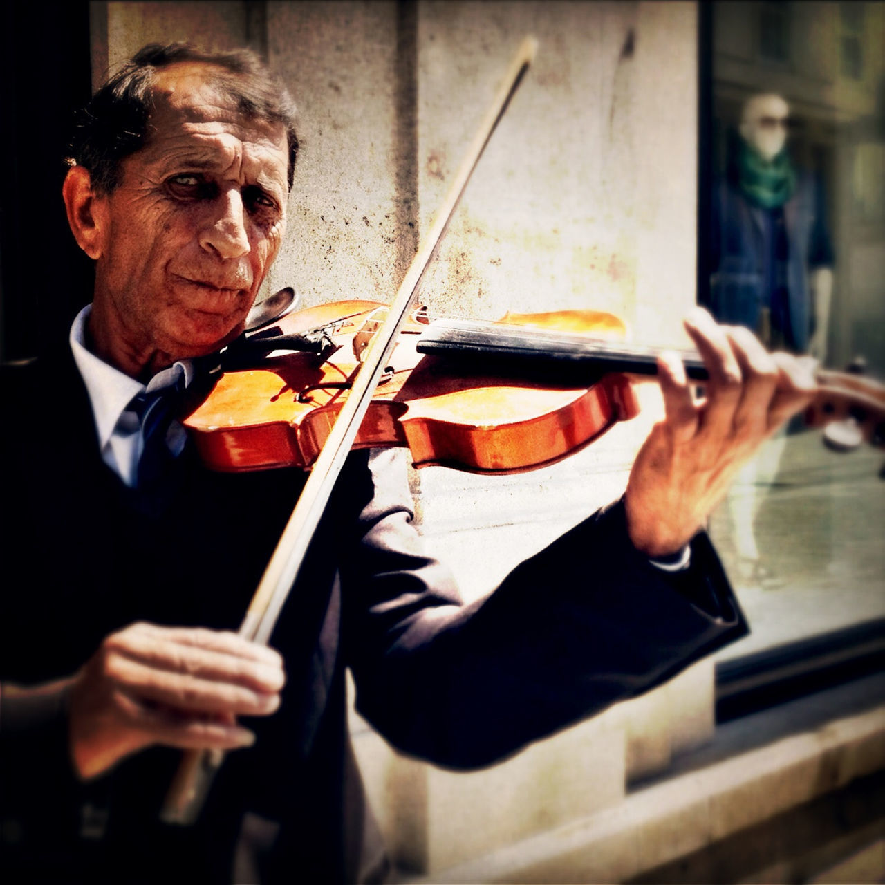 lifestyles, indoors, person, casual clothing, leisure activity, young men, holding, young adult, front view, three quarter length, standing, sitting, togetherness, musical instrument, concentration, occupation, wireless technology