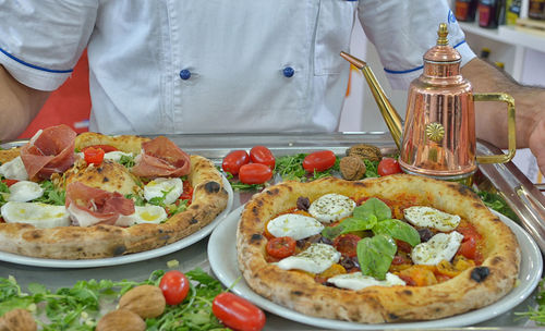 View of food served in plate