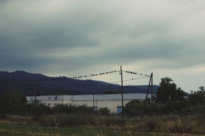 View of cloudy sky