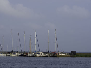 Urk at the ijsselmeer