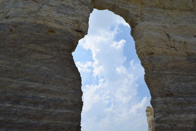 Low angle view of sky