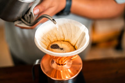 Close-up of drink on table